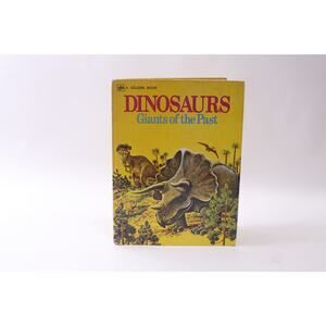 Dinosaurs, Giants of the Past, Picture Book, Golden, Animals, ~ 251013-WH 1365